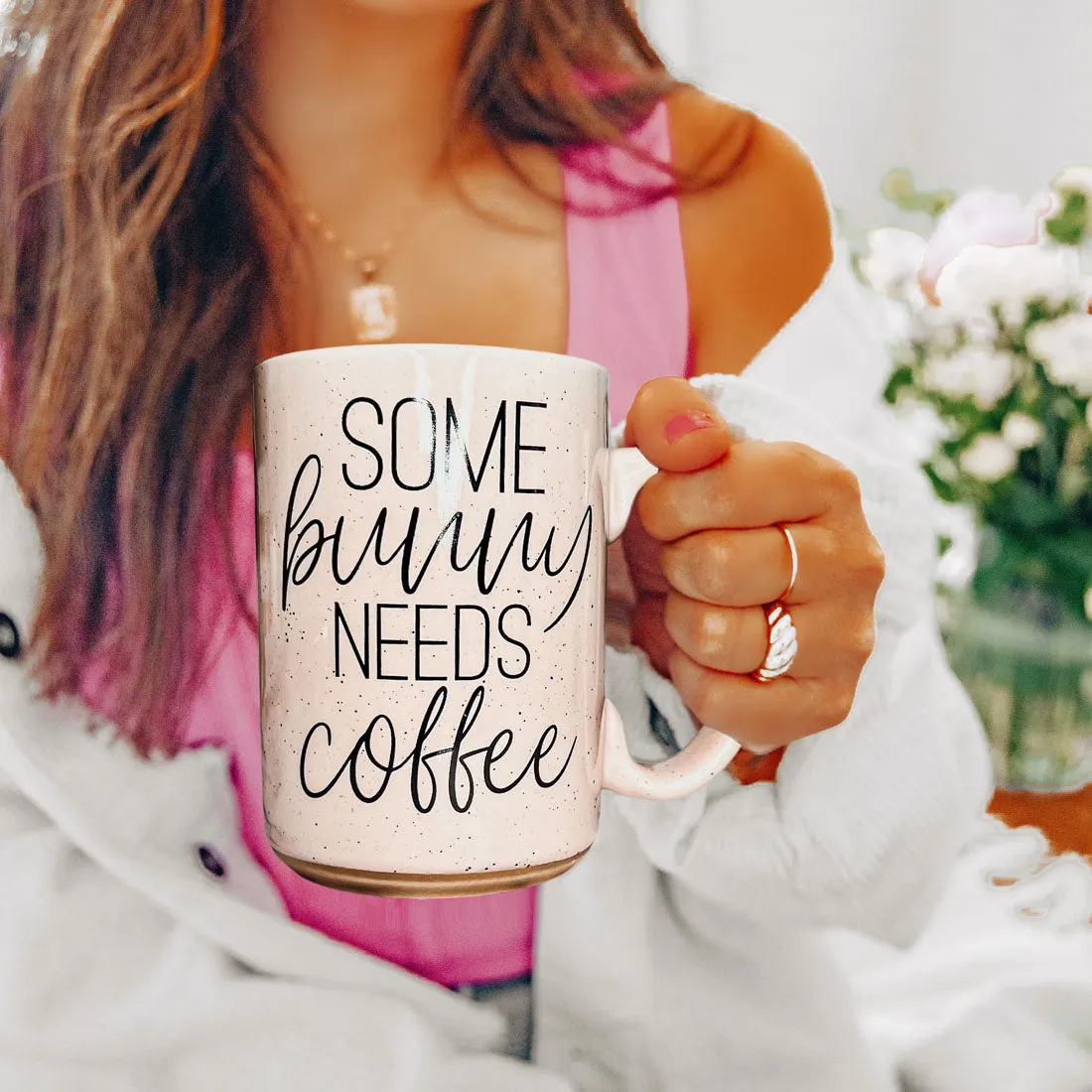 Some Bunny Needs Coffee