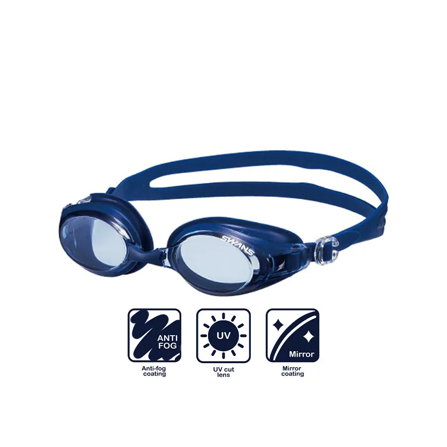 Swans SW-32 Adult Fitness Goggles - Blue/ Navy (359)