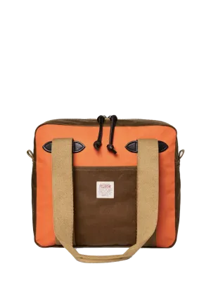 Tin Cloth Tote Bag w/ Zipper