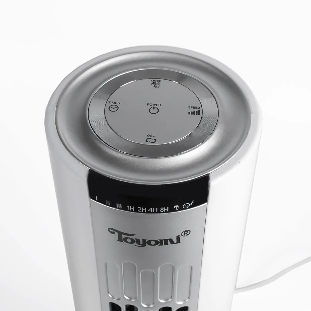 TOYOMI Mini Tower Fan with Remote TW 99