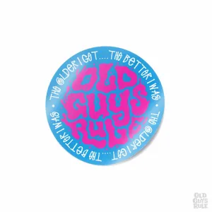 'Trip Type' Decal - Blue