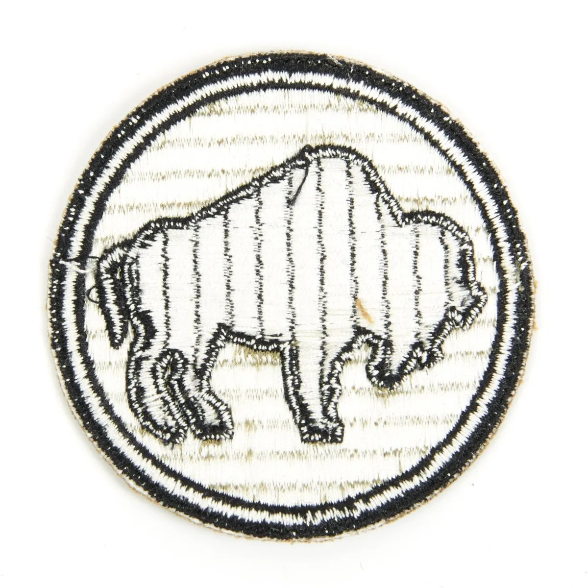 U.S. WWII 92nd Infantry Division Shoulder Patch - Buffalo Soldiers