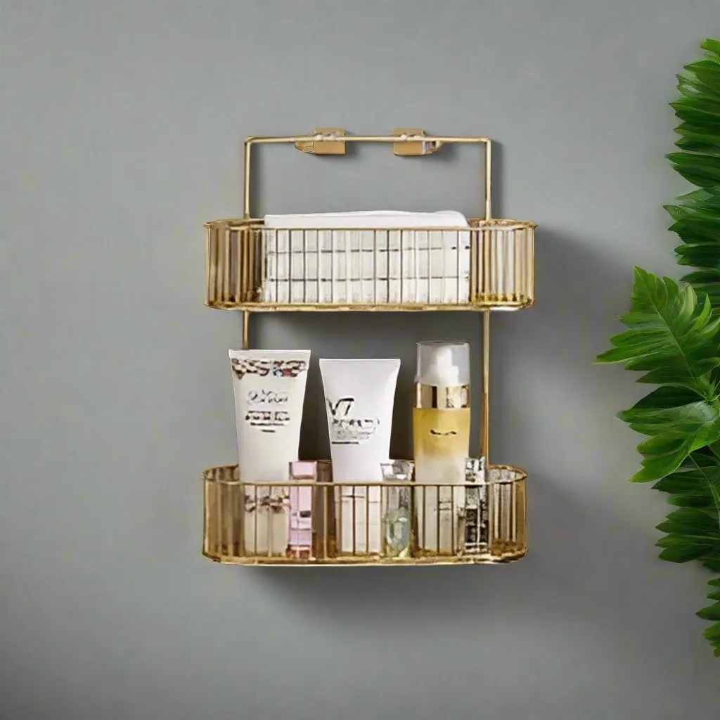 Wall Mounted Bathroom Storage Rack