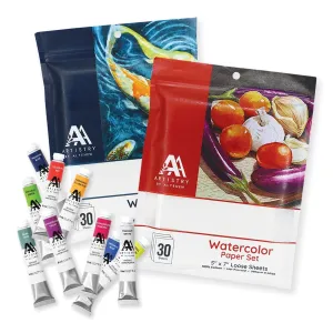 Watercolor Essentials Deluxe Bundle
