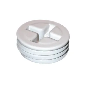 Weatherproof 1/2 Inch Close-up Plug Black Finish