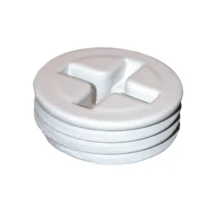 Weatherproof 3/4 Inch Close-up Plug Black Finish