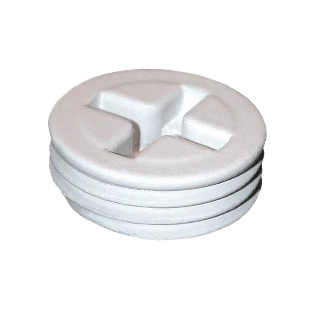 Weatherproof 3/4 Inch Close-up Plug Black Finish
