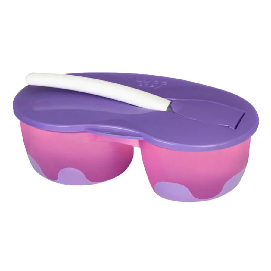Wee Baby 2 Section Feeding Bowl Set