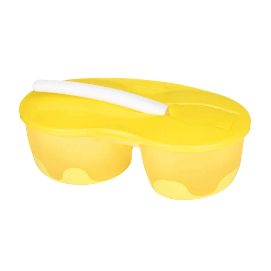 Wee Baby 2 Section Feeding Bowl Set