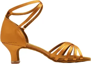 Women's Satin Professional Latin Dance Shoes, Open Toe Ladies Ballroom Salsa Dance Practice Performance Shoes, for Ballroom Wedding Performance (Color : Gold 5.5cm, Size : 7) Women's Satin Professional Latin Dance Shoes, Open Toe Ladies Ballroom Salsa Dance Practice Performance Shoes, for Ballroom Wedding Performance (Color : Gold 5.5cm, Size : 7)