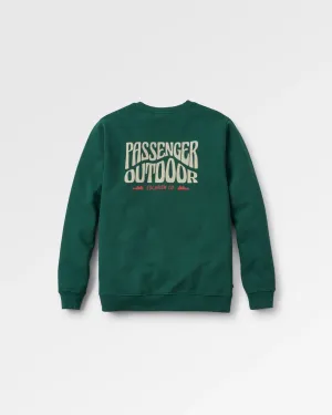 Yuca Recycled Cotton Sweatshirt - Rain Forest